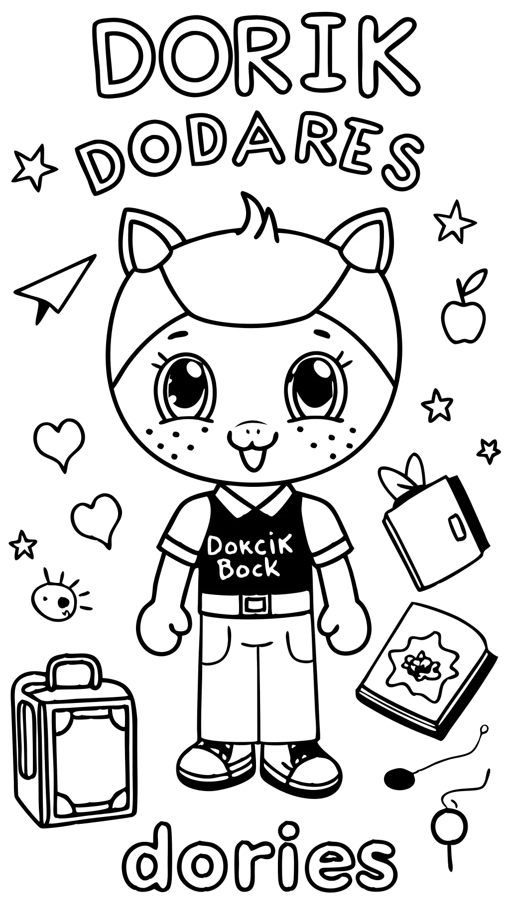 coloring pages dork diaries